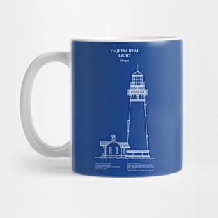 Yaquina Head Light Lighthouse - Oregon - ADpng Mug
